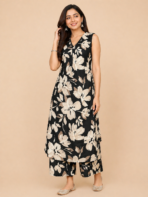 SLEEVELESS 2-PIECE SET WITH MATCHING PANT