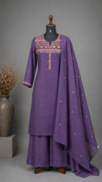 MULCHANDERI REAL MIRROR WORK KURTA SET