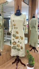 PURE CHINON ANARKALI SET - Image 2