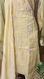 MULCHANDERI EMBROIDERY KURTA SET - Image 2