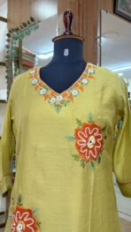 PURE MULCHANDERI APPLIQUE WORK SET - Image 3