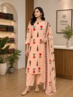 MUL COTTON STRIGHT KURTA SET