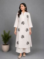 FLEX COTTON EMBROIDERY 2 PIECE SET