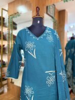 BLUE MUL COTTON STARIGHT CUT SET - Image 2