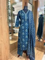 NAVY BLUE COTTON SET